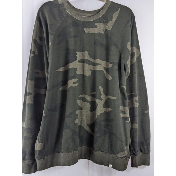 100% Cotton Other - Sovereign Code Envilla Camo Crew Neck Sweater XL